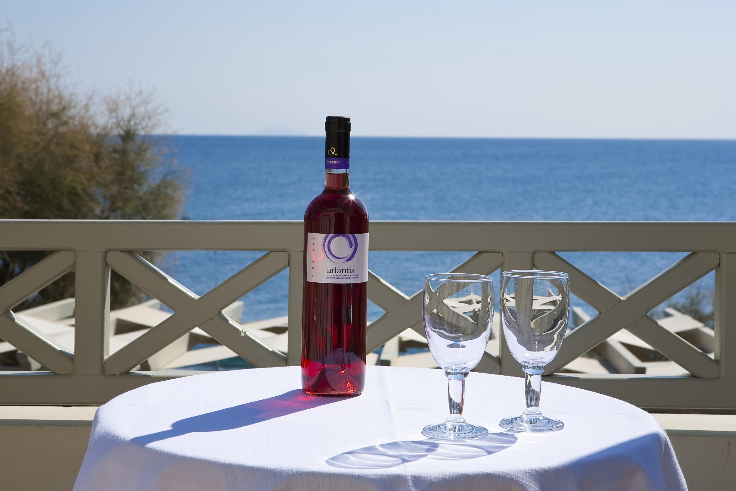 Elixir Del Mar On The Beach Kamari  Bagian luar foto