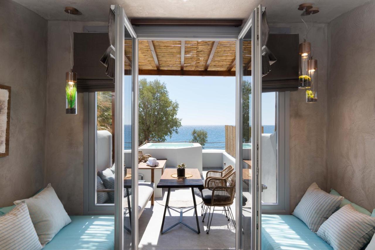 Elixir Del Mar On The Beach Kamari  Bagian luar foto
