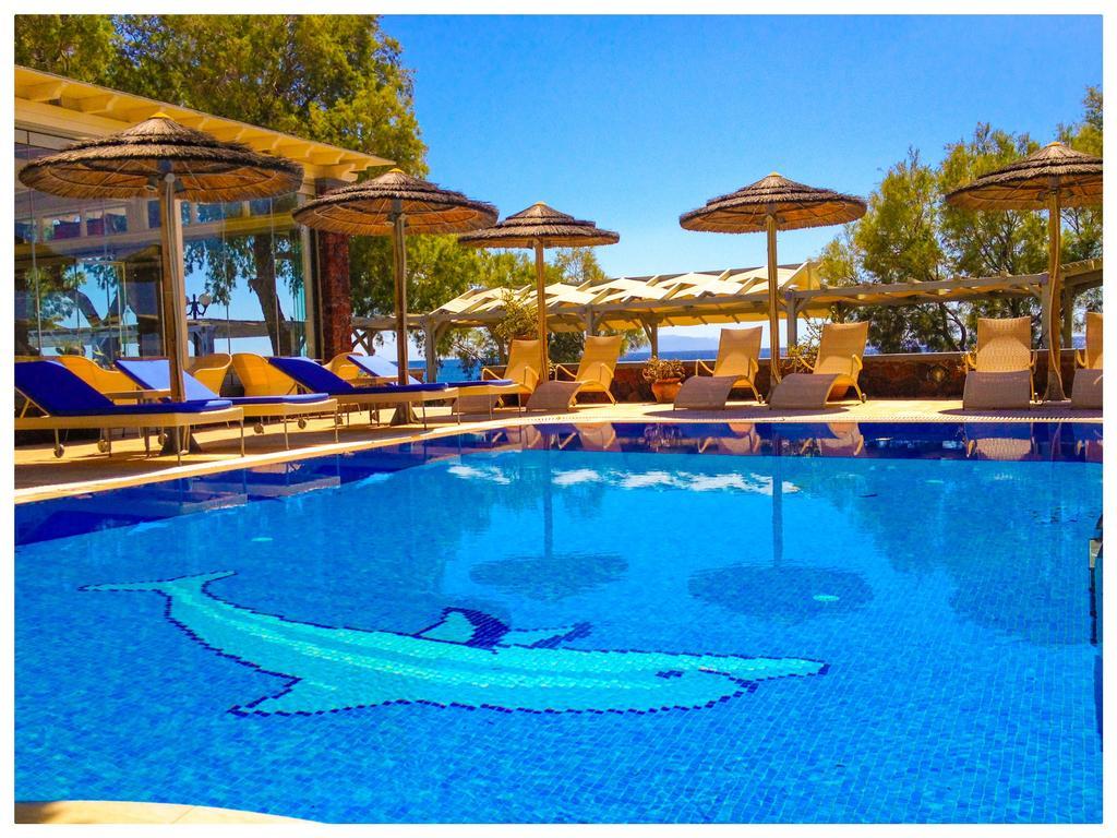 Elixir Del Mar On The Beach Kamari  Bagian luar foto